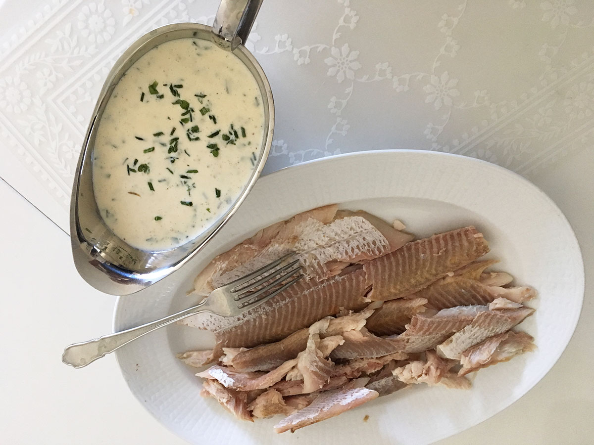 Enkel Nobissås med crème fraiche