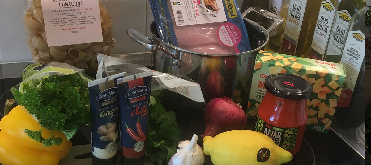 Cias Mangokycklingpasta