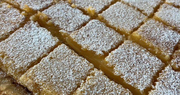 Citronrutor eller Lemon bars