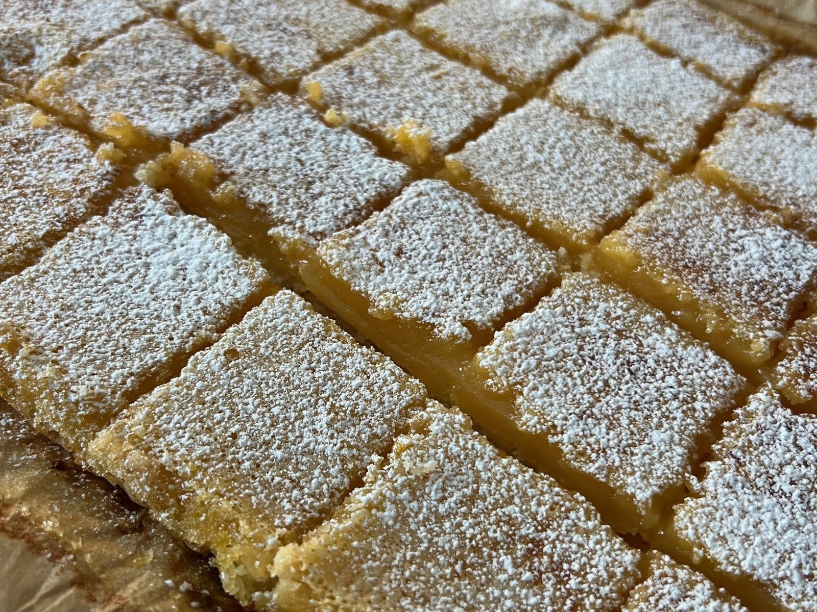 Citronrutor eller Lemon bars